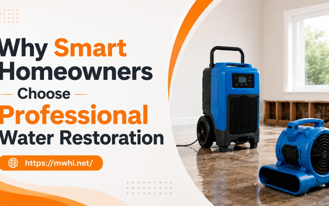 Why Smart Homeowners Choose Professional Water Restoration Services
